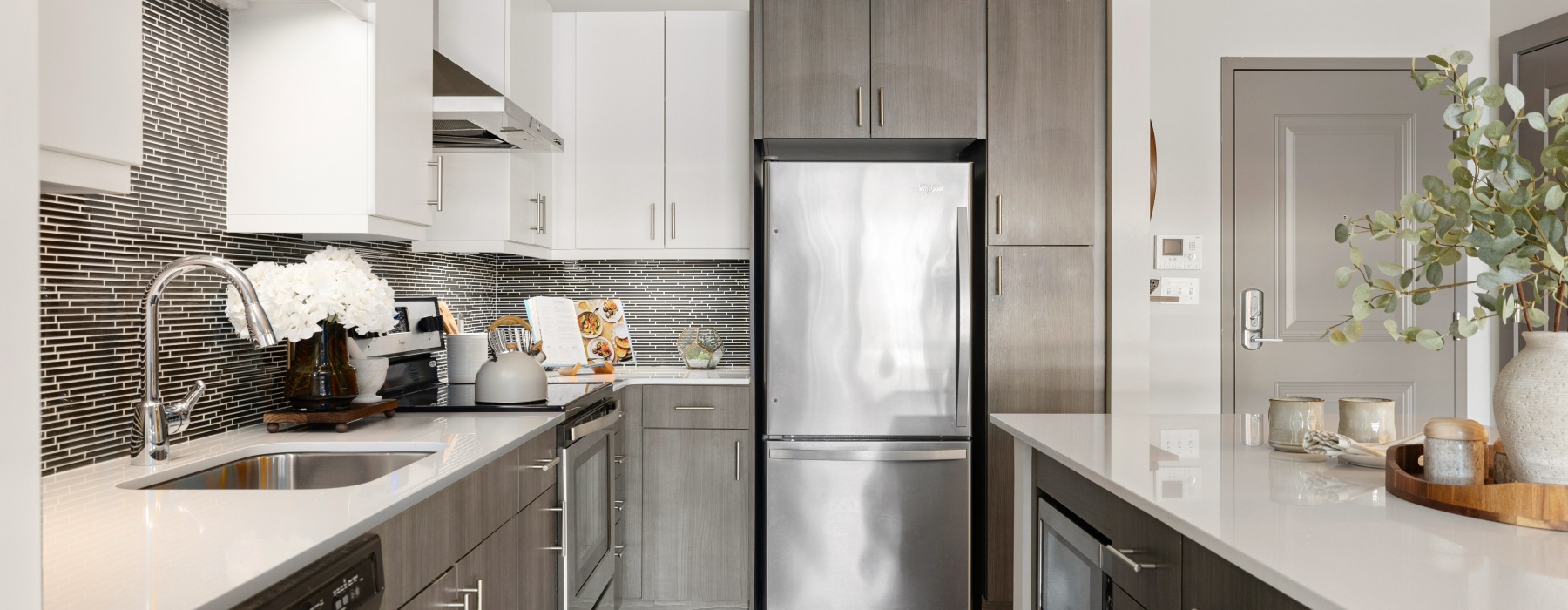 kitchen with seating